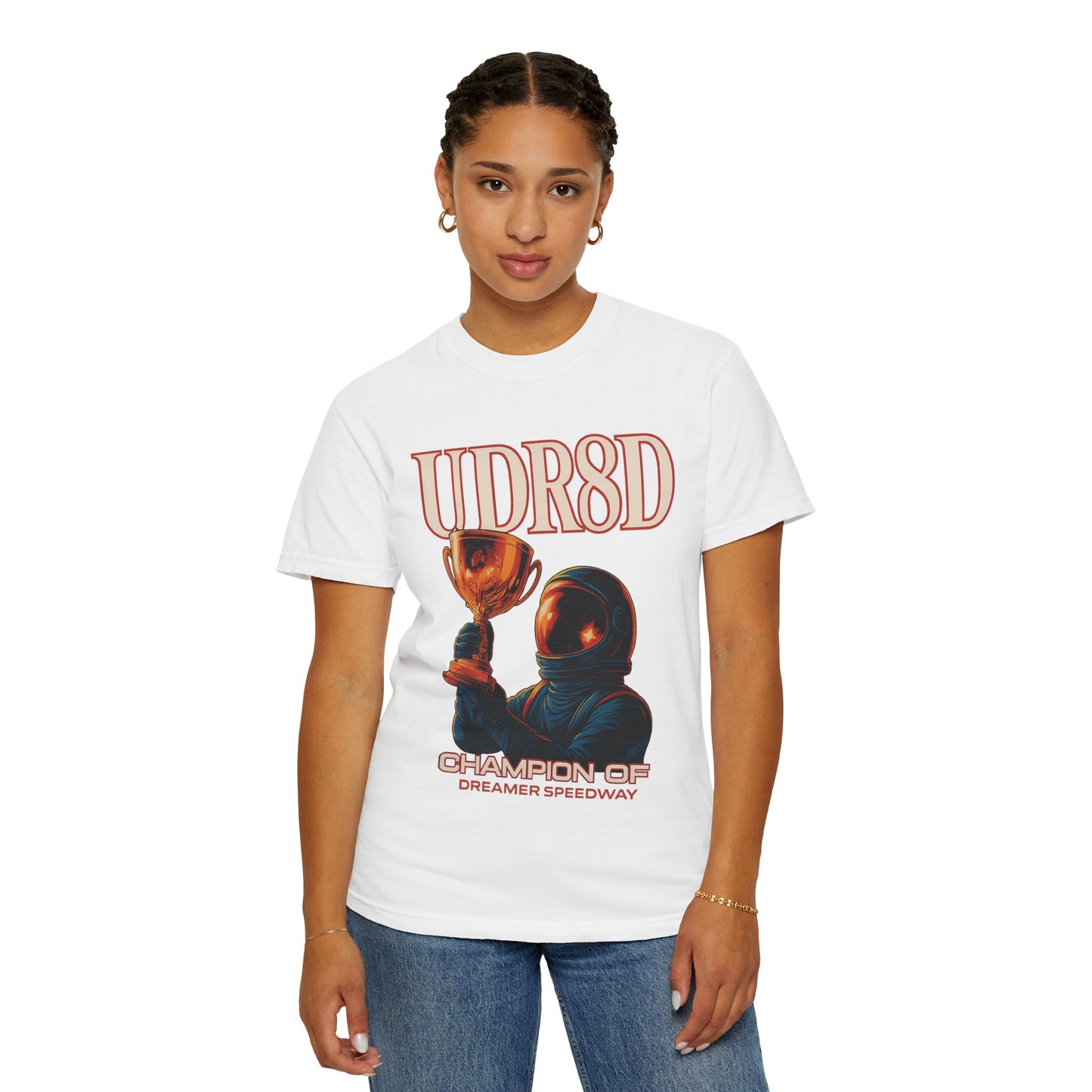 Champion of Dreamer Speedway Tee