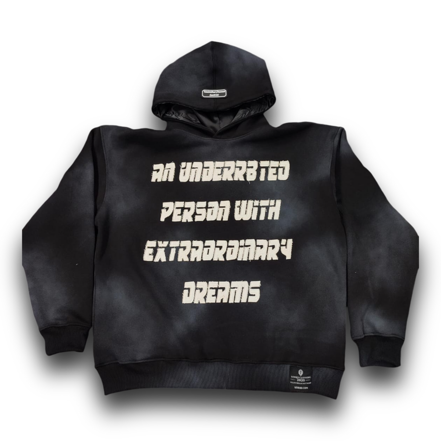 Clouded Dreams Hoodie-Black