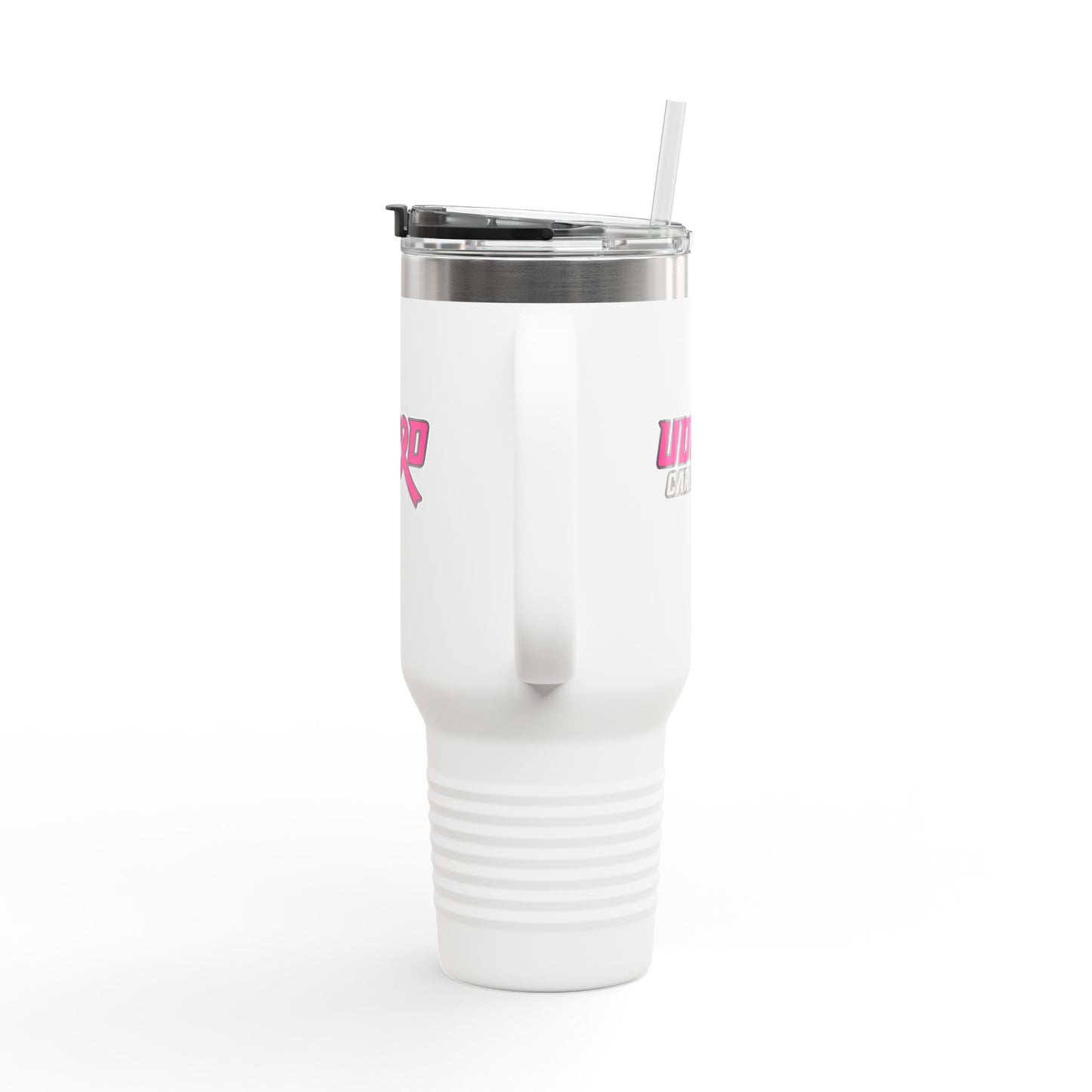 Pink Ribbon Insulated Travel Mug | 40oz