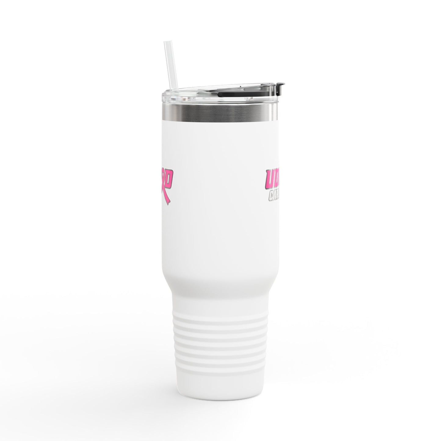 Pink Ribbon Insulated Travel Mug | 40oz