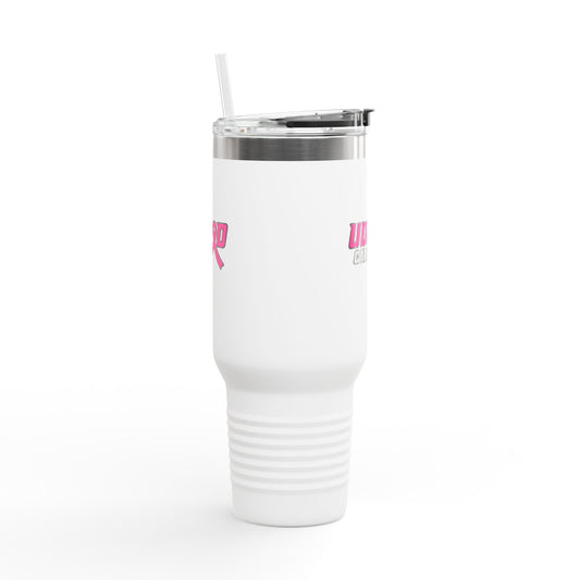 Pink Ribbon Insulated Travel Mug | 40oz