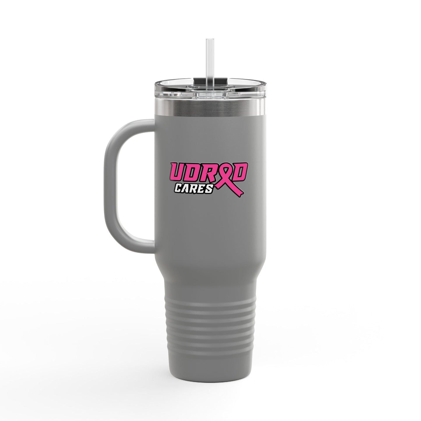 Pink Ribbon Insulated Travel Mug | 40oz