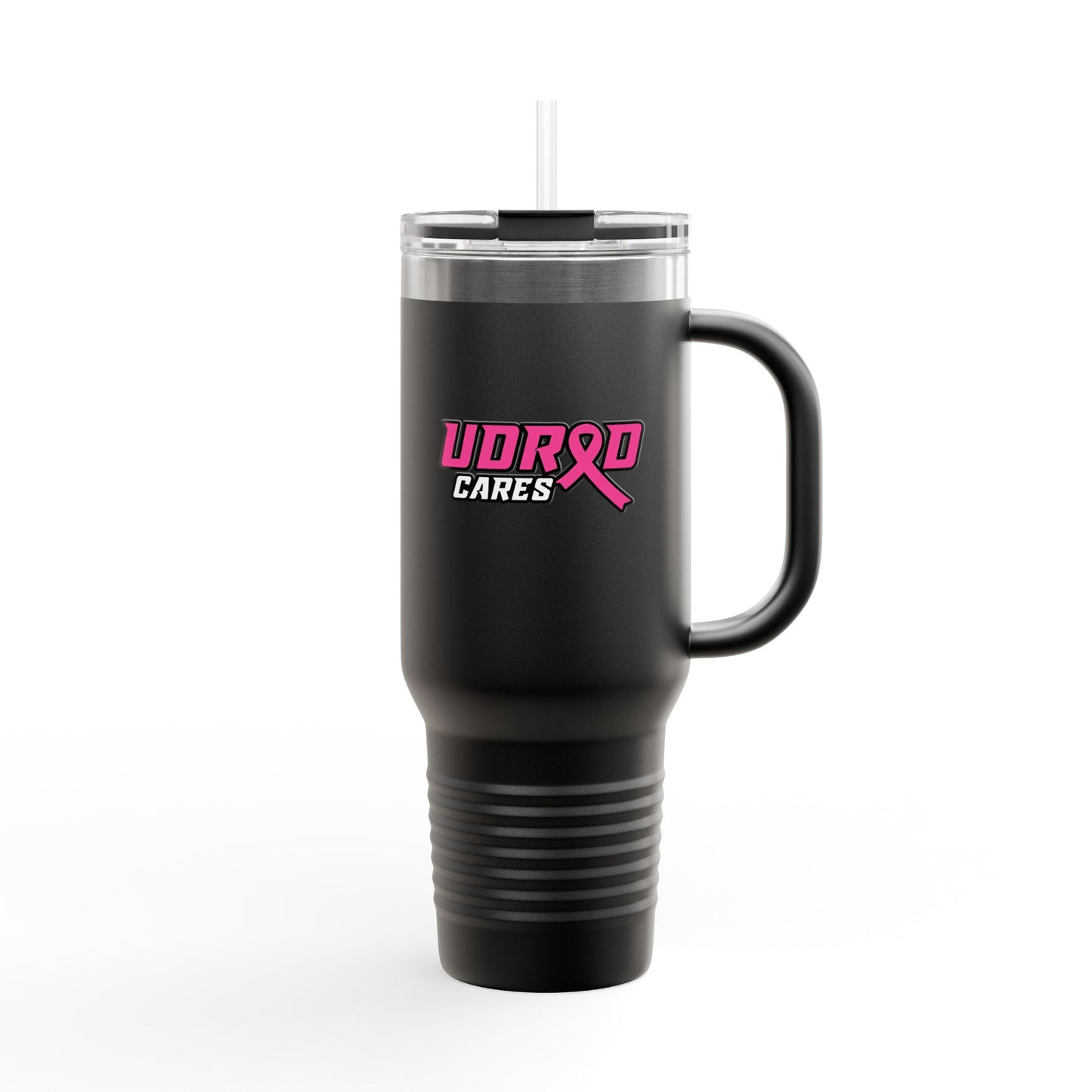 Pink Ribbon Insulated Travel Mug | 40oz