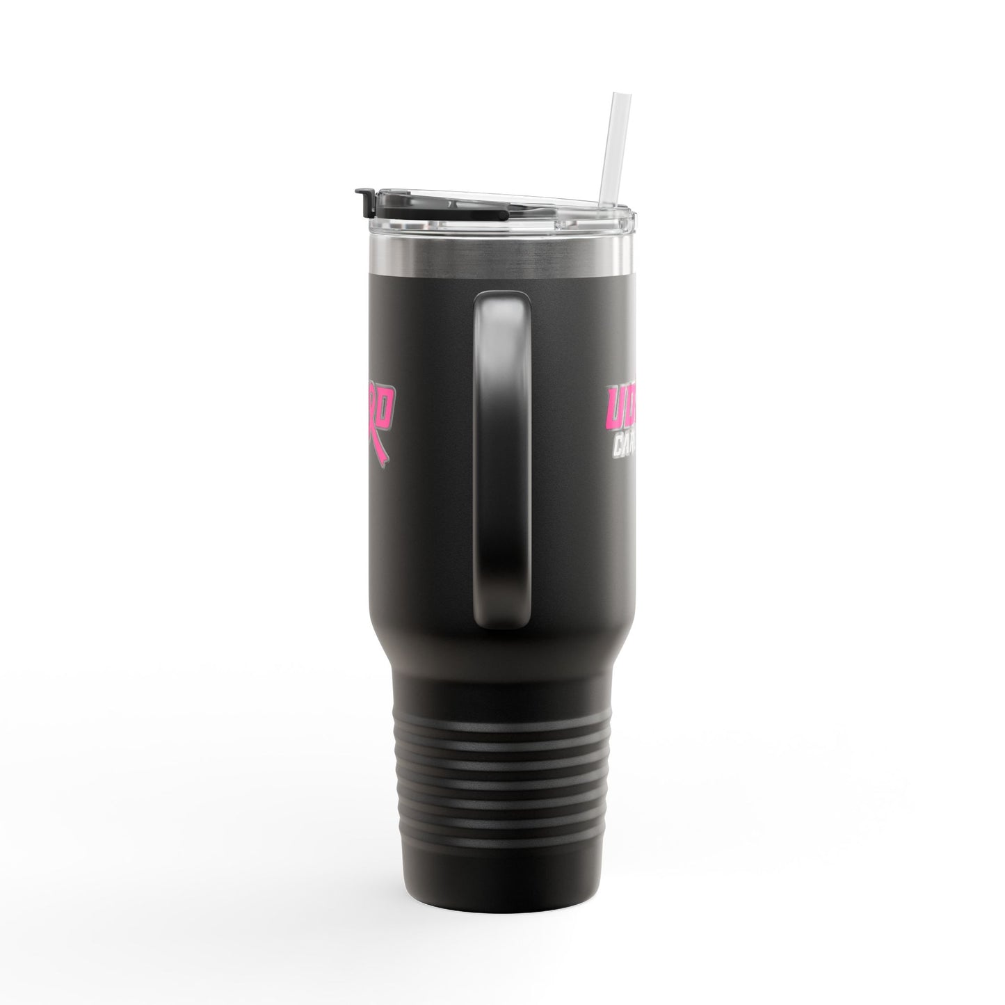Pink Ribbon Insulated Travel Mug | 40oz