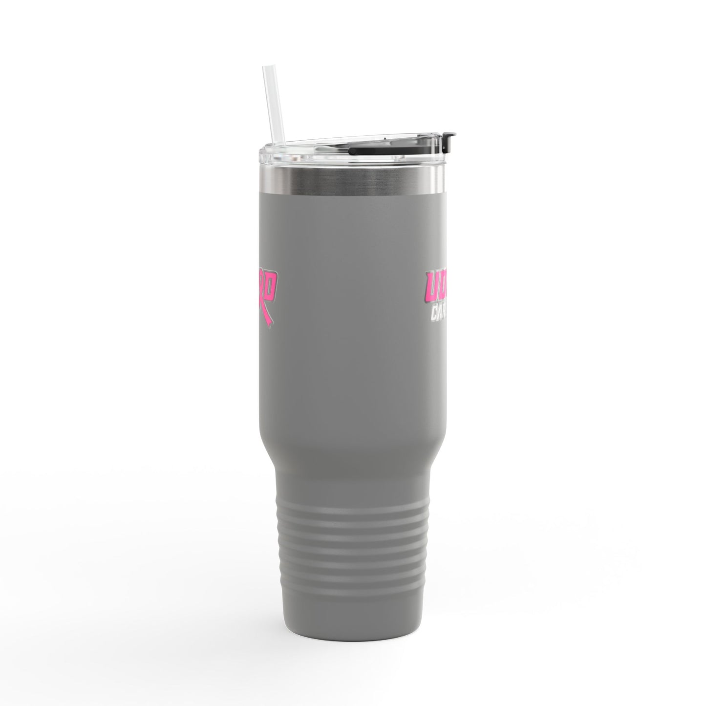 Pink Ribbon Insulated Travel Mug | 40oz