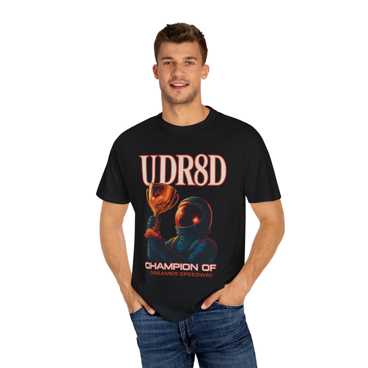 Champion of Dreamer Speedway Tee
