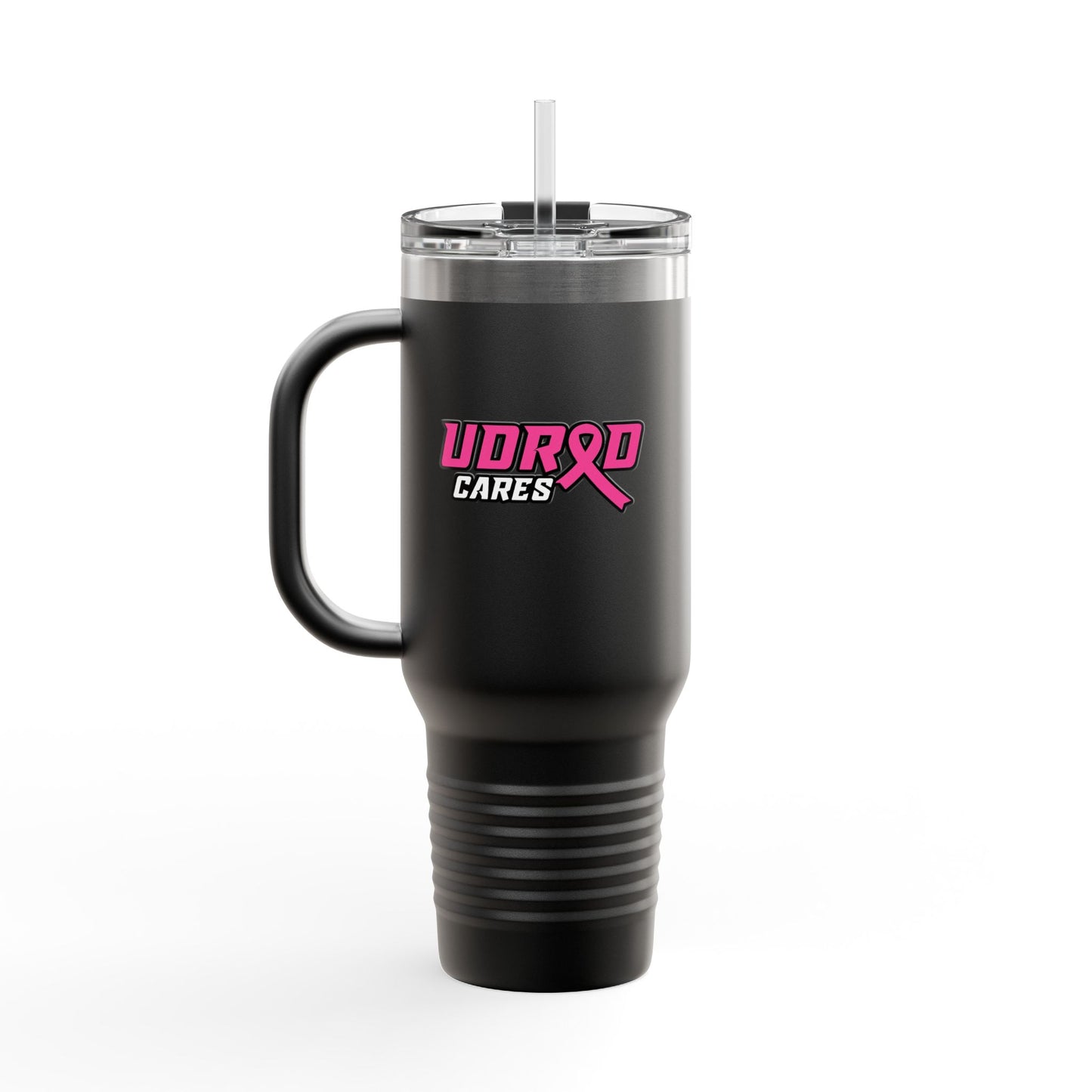 Pink Ribbon Insulated Travel Mug | 40oz