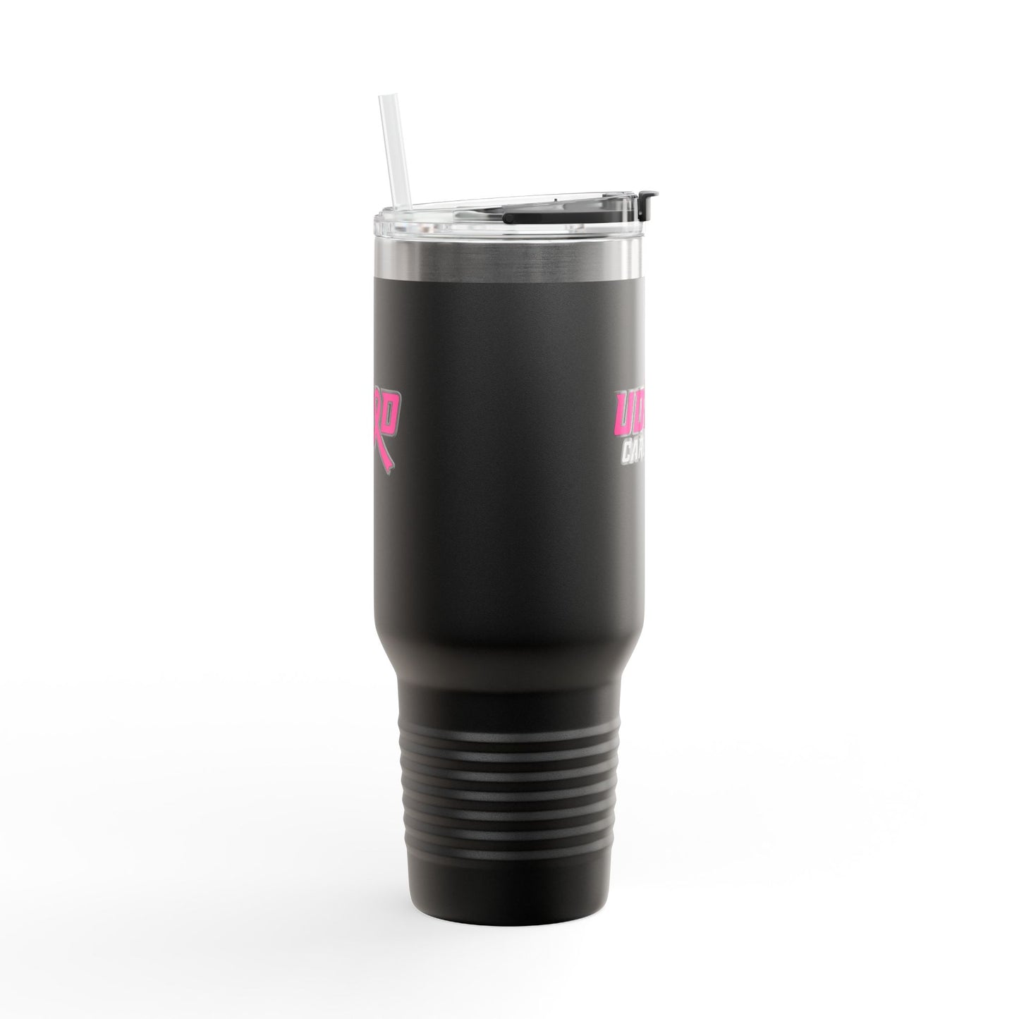 Pink Ribbon Insulated Travel Mug | 40oz